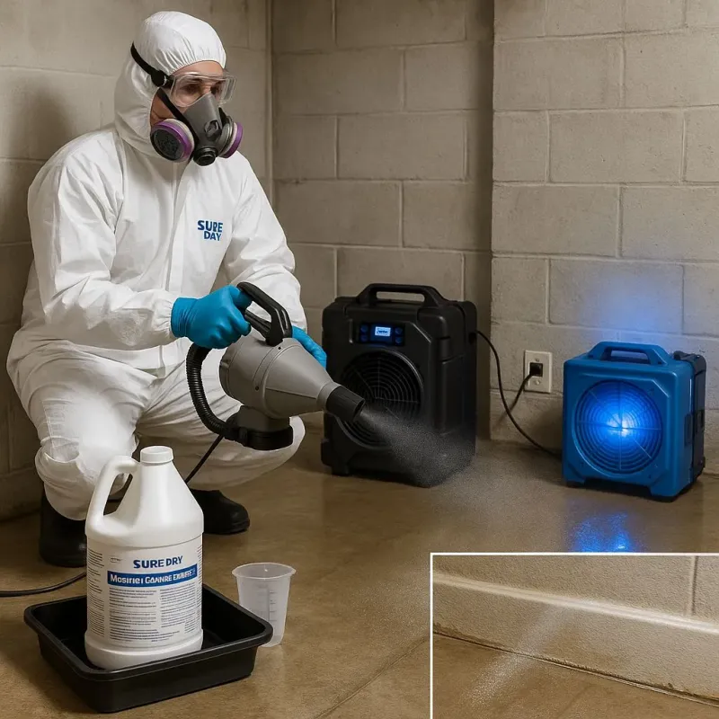 Sanitization and Odor Removal process in Mill Hall, PA