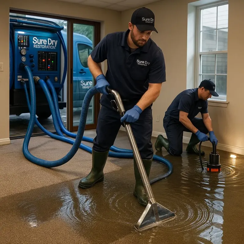 Water Extraction and Removal process in Mill Hall, PA